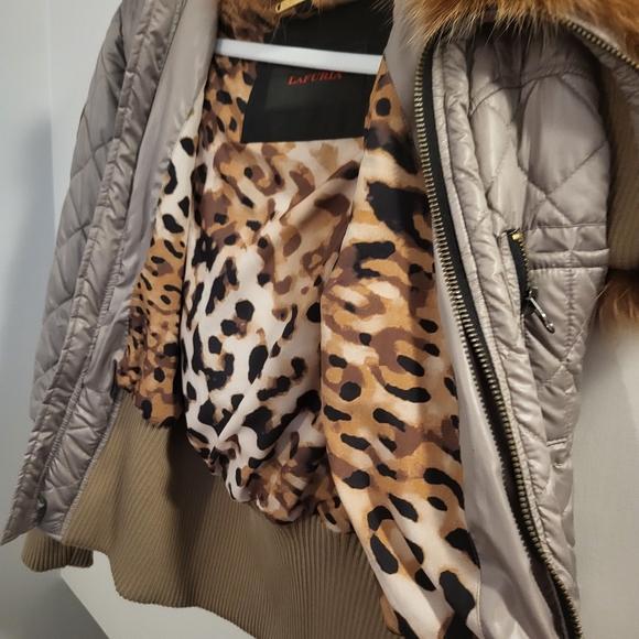 La Furia winter Bomber Jacket real fur - Picture 6 of 6